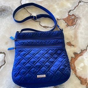 Vera Bradley blue crossbody purse